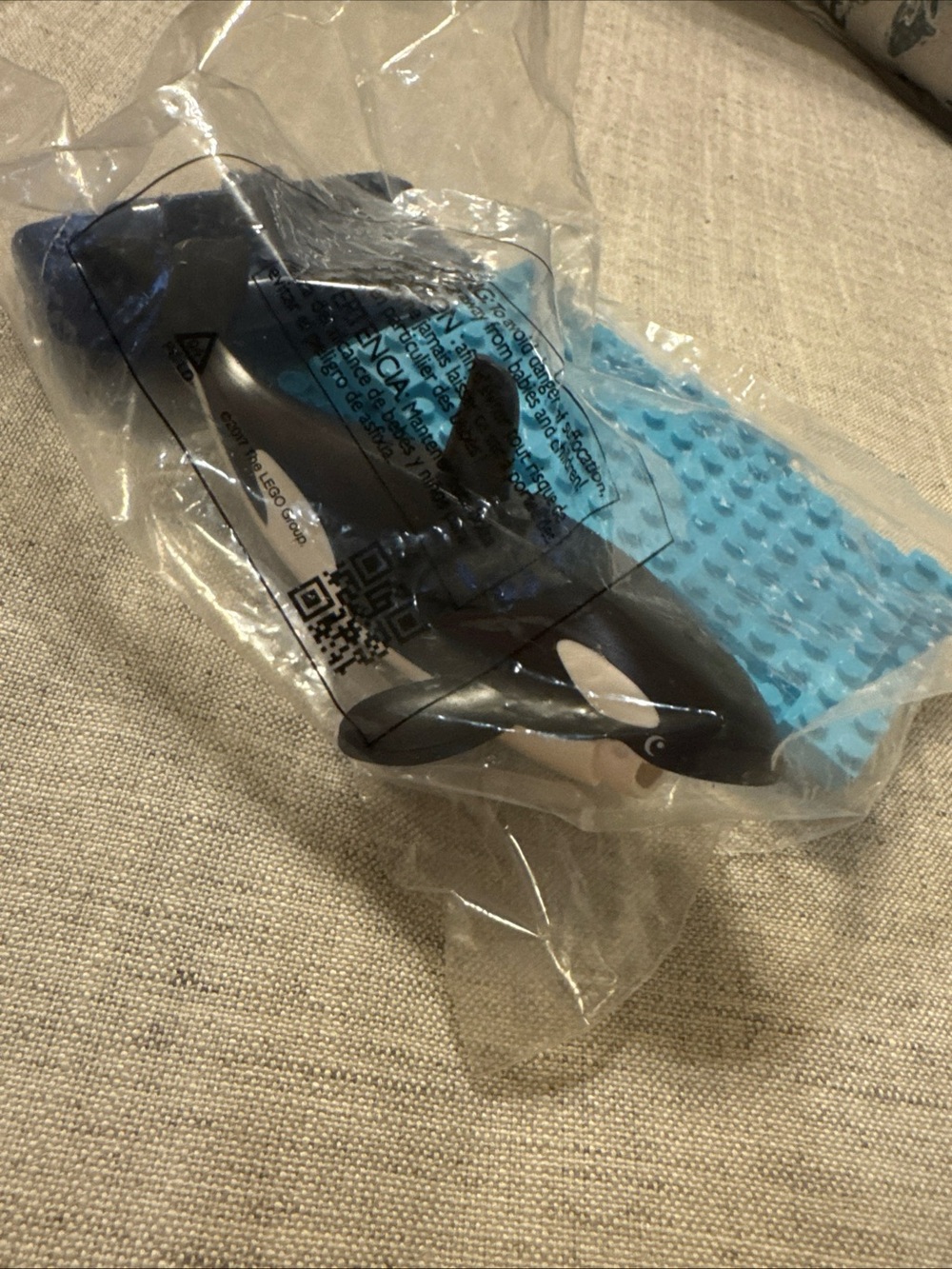 NEW 5 PC Lego City 60368 Replacement Parts ORCA whale mini figure raft boat blue